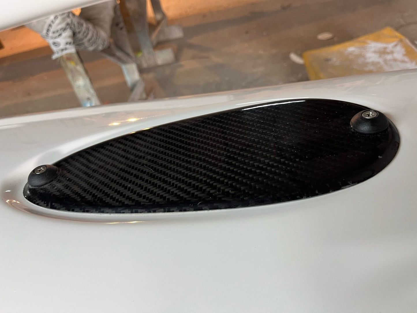 Rudder Cover – Carbon