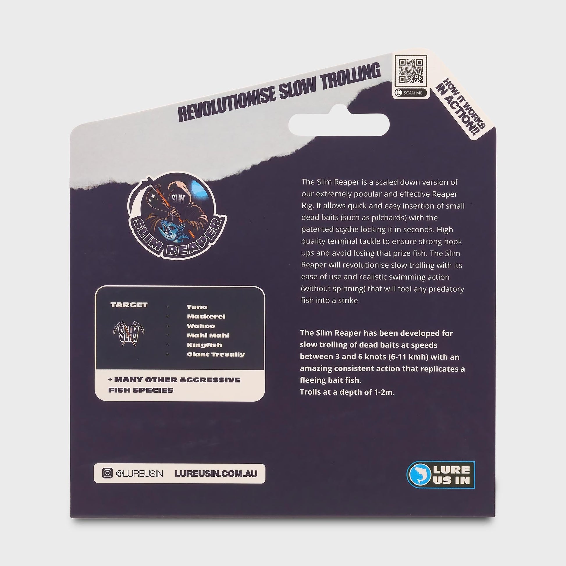 Slim Reaper packaging