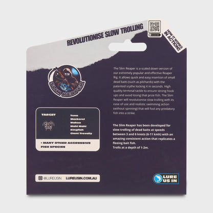 Slim Reaper packaging